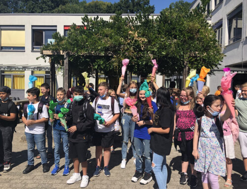 1. Schultag der neuen 5er
