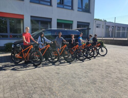 Neue Mountainbikes für die GHS Drimborn