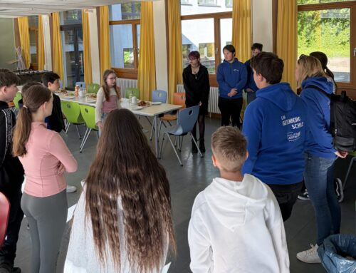 SV – Besuch der SV der Gutenberg-Schule-Stolberg